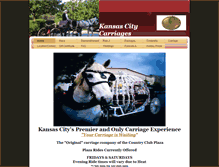 Tablet Screenshot of kccarriages.com